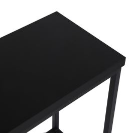 Consola de Metal Negro VERSA 110x60 cm - Ancho: 30 cm, Alto: 60 cm, Largo: 110 cm Consola de Metal Negro VERSA 110x60 cm - Ancho: 30 cm, Alto: 60 cm, Largo: 110 cm