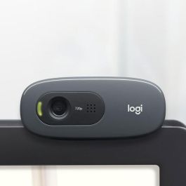 Logitech C270 Webcam HD 720p con Micrófono Integrado y Ajuste de Luz para Videollamadas Claras