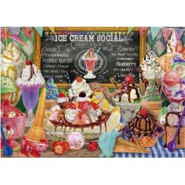 EDUCA EDU1748018717282 Puzzle Heladería 500 piezas, 48x34 cm, para mayores de 10 años