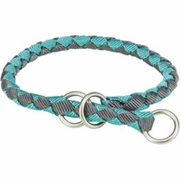 Collar de entrenamiento Trixie Cavo Grafito Azul claro M/L 43-51 cm