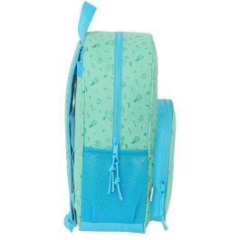 Mochila Escolar Lilo & Stitch Aloha Turquesa 33 x 42 x 14 cm