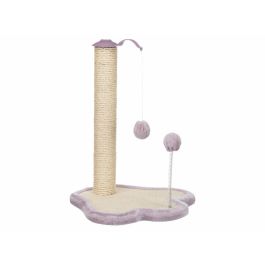 Trixie TRI4011905429311 Rascador para Gatos y Gatitos Modelo Junior, con Poste Integrado, Altura 50 cm, Colores Natural y Malva Precio: 24.50000014. SKU: B164XH4ATP