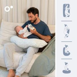 Doomoo DOO5400653010367 Almohada de Embarazo y Lactancia Maxxy Formato XXL Ultra Cómoda Verde