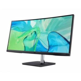 Acer CB343CURb Monitor 34" 86.4cm UltraWide Quad HD 3440x1440 IPS Curvo 3800R Negro Plata