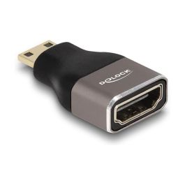DeLOCK Adaptador HDMI Mini-C Macho a HDMI A Hembra, 8K 60 Hz, 7680x4320 Pixeles, Metal Gris Precio: 7.0422. SKU: B1JL8VPY26