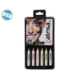 Lápices de Maquillaje Perlado Multicolor Alta Cobertura para Payaso, Fantasía, Disfraces, Teatro, Carnaval Precio: 3.50000002. SKU: B19XGN8D98