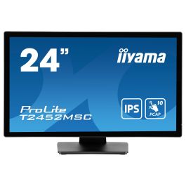 iiyama ProLite T2452MSC-B1 Monitor Táctil 24" FHD IPS 1920x1080 5ms HDMI DP USB-C Negro