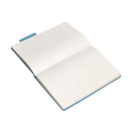 Cuaderno Con Gomilla Antartik Notes Tapa Dura A4 Hojas Lisas Azul Claro 100 Hojas 80 gr Fsc