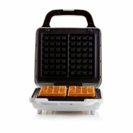 Domo DO9222W Gofrera 900W para Gofres Belgas 4x7 cm Antiadherente con Termostato Regulable y Cierre de Seguridad Precio: 58.59000048. SKU: S7168695