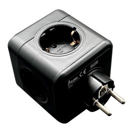 Fbright Clavija modular 5 tomas schuko 2P+T 16A 3680W 250V~ negra compatible con ref 40292, 40293 Precio: 11.58999952. SKU: B15LR7Y5MH