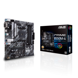 ASUS Prime B550M-A/CSM AMD B550 Zócalo AM4 micro ATX ASUS Prime B550M-A/CSM AMD B550 Zócalo AM4 micro ATX