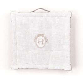 Cojín de suelo - HOY - CHARME - Slub x Chambray x Bordado Berenice - 40 x 40 x 10 cm Cojín de suelo - HOY - CHARME - Slub x Chambray x Bordado Berenice - 40 x 40 x 10 cm