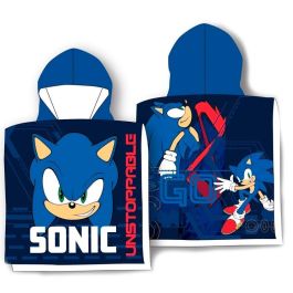 SEGA Poncho toalla Sonic The Hedgehog de algodón 55x100cm Precio: 14.49999991. SKU: B15REPH8T8
