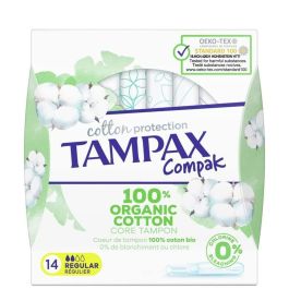 Tampax Tampax Algodón 100% Orgánico Tapón Regular 14 unidades