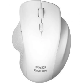 Mars Gaming Ratón Gaming Inalámbrico MMWERGO Blanco Hasta 3200 DPI Conexión 2.4Ghz Ergonomía Natural Precio: 12.50000059. SKU: S0235839