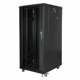 Lanberg FF01-6827-12BL Armario Rack 19 pulgadas 27U 600x800mm Capacidad 800kg Negro IP20 Puerta Cristal con Cerradura Precio: 506.49999961. SKU: B1DN8X8SW7