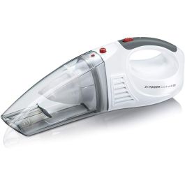 Severin HV7144 Aspiradora de mano sin bolsa 12V, 200 ml, 18 min autonomía, filtro permanente lavable y protección sobrecalentamiento