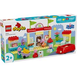LEGO DUPLO 10434 Set de Juego Supermercado de Peppa Pig – juguete infantil para niños de 2+ años
