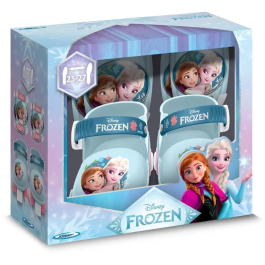 Reine Des Neiges Patines y Protecciones Frozen RN246035 con Coderas y Rodilleras Azul