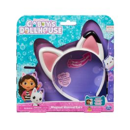 Spin Master 6060413 Orejas Mágicas de Gato Gabby's Dollhouse con Luces, Sonidos, Más de 10 Frases y Canciones, 3 Modos de Juego