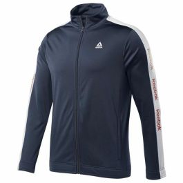 Chaqueta Deportiva para Hombre Reebok Essentials Linear Logo Azul oscuro Precio: 41.89999979. SKU: S6498025