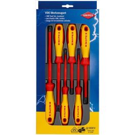Knipex Juego de destornilladores aislados VDE 6 piezas - 002012v01