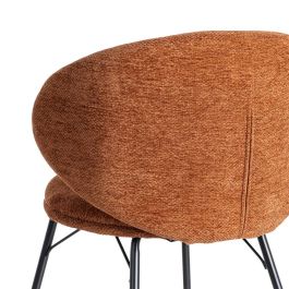 Silla Terracota Tejido-Metal Salón 57 X 53 X 75 cm
