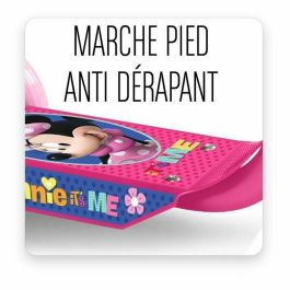 Disney Scooter de 3 Ruedas Minnie, Altura Regulable, Bandeja Antideslizante, Manijas Anti-Pellizcos, Ruedas de PVC para Niños