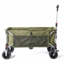 Coleman Ultimate Terrain Bollerwagen 2226531 - Carro de Transporte Plegable, Verde, 180 kg de Carga, 132 L