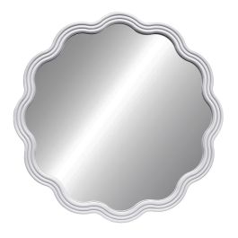 Espejo de pared Versa Blanco 3 x 60 x 60 cm Espejo de pared Versa Blanco 3 x 60 x 60 cm