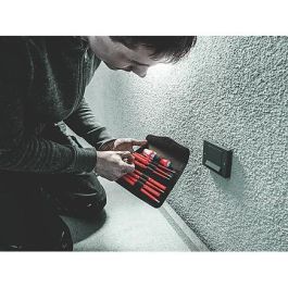 Wera 17 extra slim 1 TIE - Juego destornilladores VDE Kraftform Kompakt, acero inoxidable