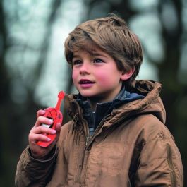 Lexibook Walkie Talkies Spiderman 3D - Dispositivo de Comunicación Infantil con Diseño del Superhéroe - Edad Recomendada: 3+ Años