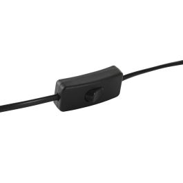 DKD Home Decor Lampara Sobremesa Cottage Marron Beige 38 x 59 x 38 cm Gres Lino