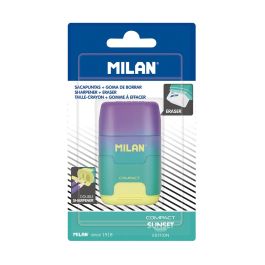 Milán Afilador y Sacapuntas Compacto Doble Serie Sunset, Turquesa - Amarillo Precio: 3.50000002. SKU: B1BJHG2BY6