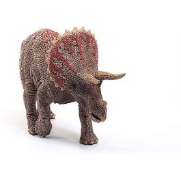 Schleich 15000 Figura Coleccionable Triceratops Dinosaurio Realista Modelada Detalladamente y Pintada a Mano para Juego Educativo Infantil