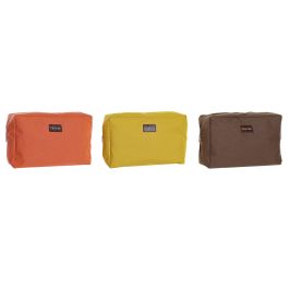 Neceser Loft DKD Home Decor Marron Naranja 10 x 20 x 30 cm (12 Unidades)