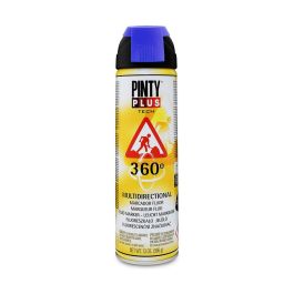 Pinty Plus t118 Pintura en Spray Fluorescente Marcador Topográfico 360° Azul 650cc para Señalización Temporal Precio: 8.79000023. SKU: S7902578