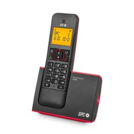 SPC 7290RC1 Teléfono Inalámbrico Blade Manos Libres, Identificación Llamadas, Agenda 50, Pantalla Iluminada, Modo ECO, Rojo y Negro Precio: 27.50000033. SKU: B19BNF4RAQ