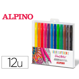 Alpino Rotuladores Color Experience Doble Punta Perfila-Colorea C-Surtidos Estuche 12 Ud Precio: 4.79000038. SKU: B14RST6KGY