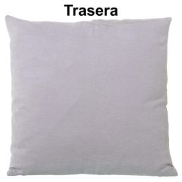 Cojín Alexandra House Living Gris Textil 43 x 43 cm