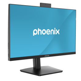 Phoenix technologies Monitor Vision 24 Pro 23.8" Full HD IPS 75Hz Webcam y Altavoces Integrados HDMI DisplayPort Soporte Ajustable