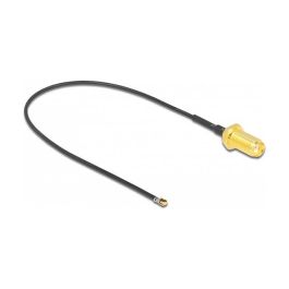 DeLOCK Cable Antena SMA Fachádza Hembra a MHF 4L LK Macho 1.37 20cm 10mm Rosca 0.2m Negro Precio: 32.49999984. SKU: B1J57KDWDK
