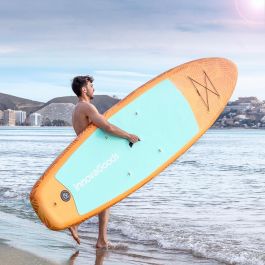 Tabla de Paddle Surf Hinchable 2 en 1 con Asiento y Accesorios Siros InnovaGoods 10'5" 320 cm Tabla de Paddle Surf Hinchable 2 en 1 con Asiento y Accesorios Siros InnovaGoods 10'5" 320 cm