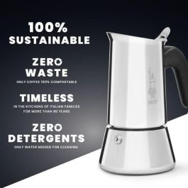 Bialetti 0007255/CNNP BIA8006363028929 Cafetera italiana de Acero Bialetti 0007255/CNNP BIA8006363028929 Cafetera italiana de Acero