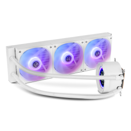 NOX Hummer X-360 LCD Refrigeración Líquida AIO para CPU con Pantalla LCD RGB 360mm Blanco Compatible Intel AMD Precio: 142.49999995. SKU: B13GH6BYS7