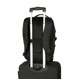 Targus Mochila Terra EcoSmart Negra 23L para portátil 16" (40,6 cm) con protector de lluvia y materiales reciclados