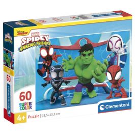 CLEMENTONI Puzzle Spidey and His Amazing Friends Marvel 60 piezas Precio: 7.49999987. SKU: B1EHA2ATQN