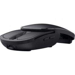 Trust Zylo Ratón Plegable Inalámbrico 25733 para portátil/PC hasta 2400 DPI, receptor USB-C, 5 meses batería