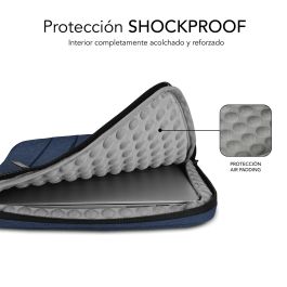 Maletín para Portátil Subblim Air Padding 360 Azul