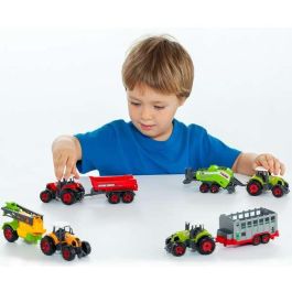 Tractor granja con remolque. escala 1:50 - modelos surtidos Tractor granja con remolque. escala 1:50 - modelos surtidos